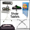 custom show tables for magicians and other performers