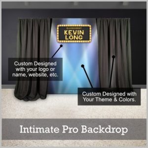budget backdrop for performers